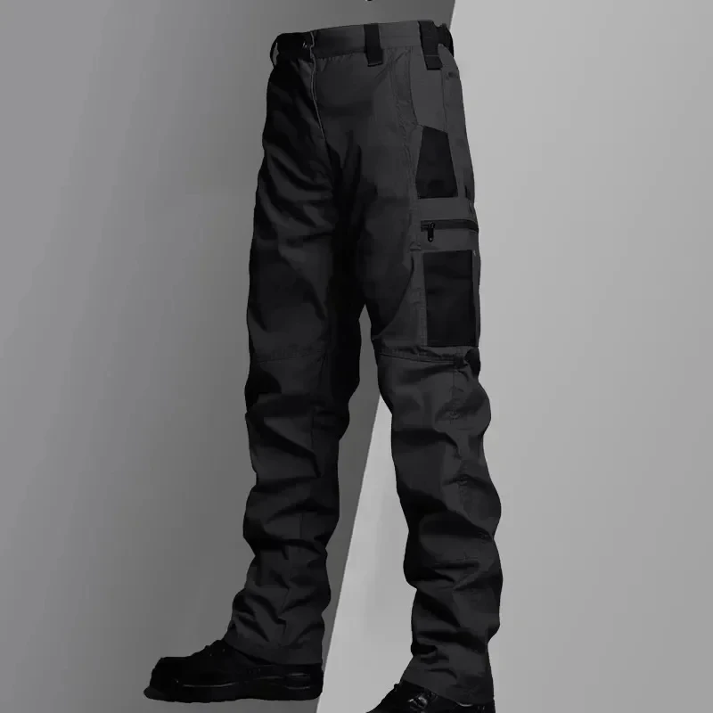 New Tactical Waterproof Sets Men Special Forces Combat Training Suit Outdoor Multi-pocket Uniform Airsoft Army Tracksuit