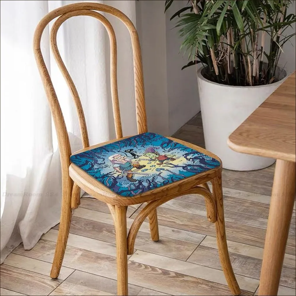 D-Disen-chant mentes Cushion Creative Fabric Cushion Non-slip Living Room Sofa Decor Students Stool Tatami Office Chair Mat Pad