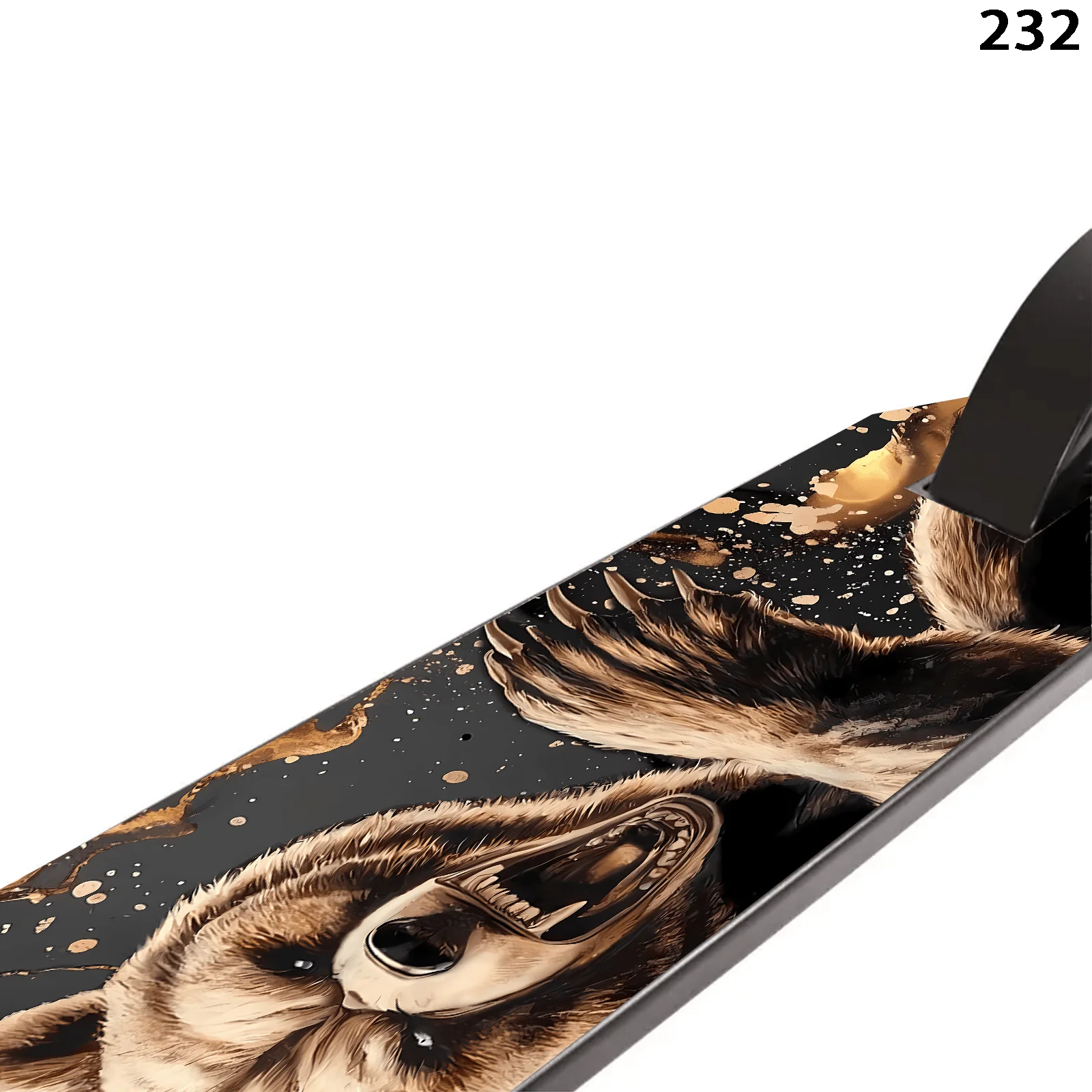 

1 big bear! Scooter stickers, skateboard stickers, personalized cool DIY for scooters, portable folding scooters, heavy-duty sco