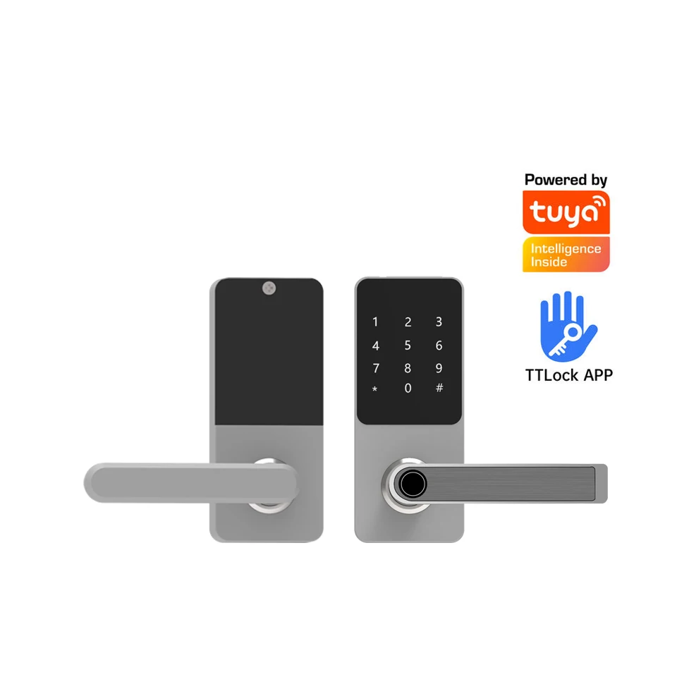 High Security Fingerprint TTlock App Smart Lock Cerradura Inteligente Con Wifi Keyless Handle Digital Smart Door Locks