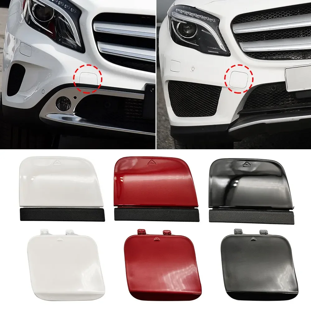 

For Mercedes W156 Car Front Tow Cover Bumper Tow Eye Cap Cover For BenzGLA200 GLA220 GLA250 GLA45 AMG Line 2012-2016 1568854922