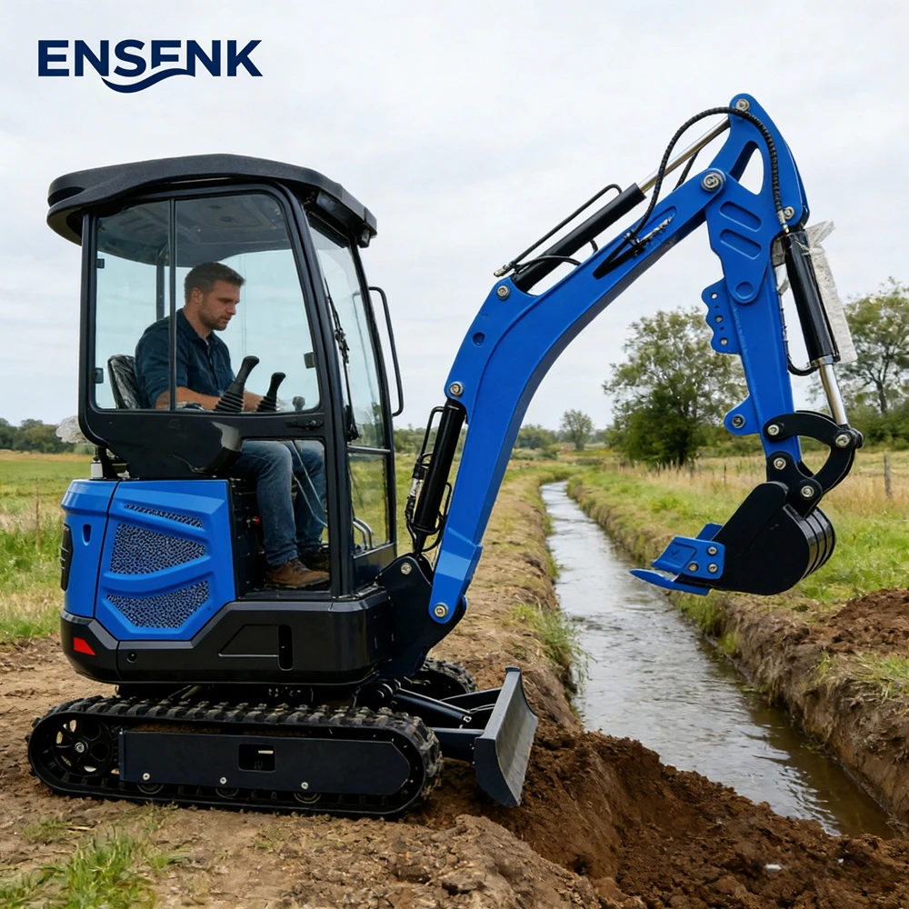 

Мини-экскаватор 0.8 тонны с двигателем Yanmar, строительная техника 1.0 тонны, 1.8 тонны, экскаваторы для Европы, EPA Euro 5, CE, быстрая доставка