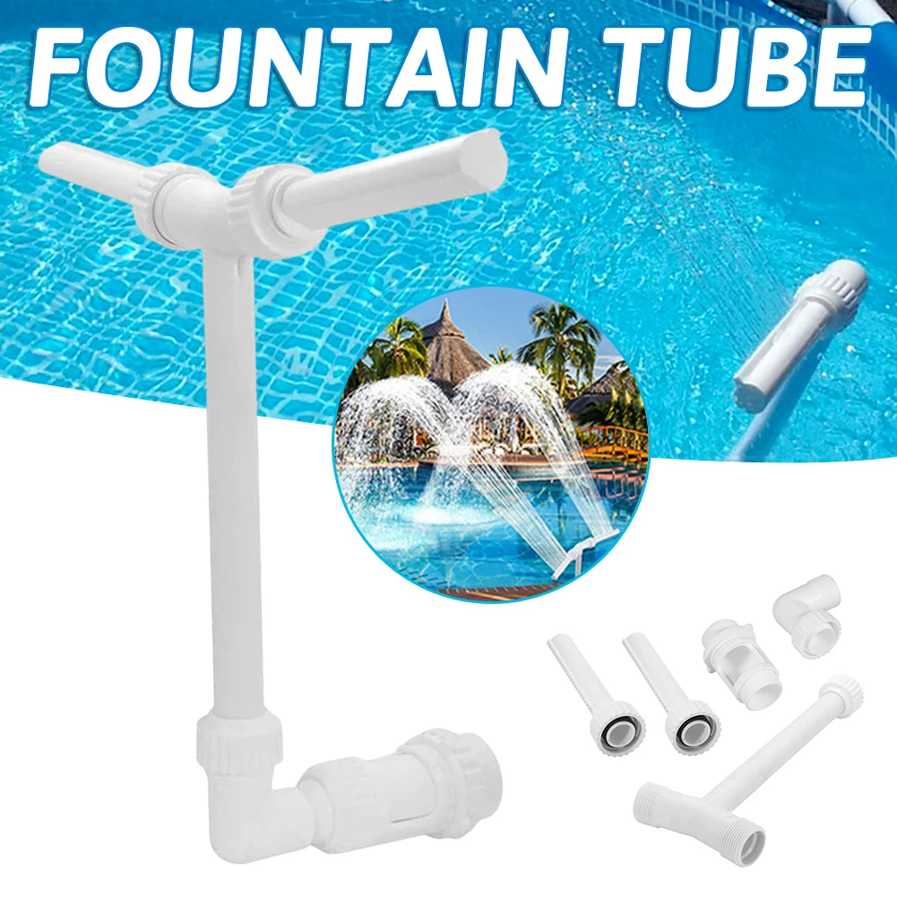 Swimming Pool Waterfall Fountain Spray Single Fountain Heads Water Sprinklers Pools Spa Garden Decorations Pool Accessories 수영장