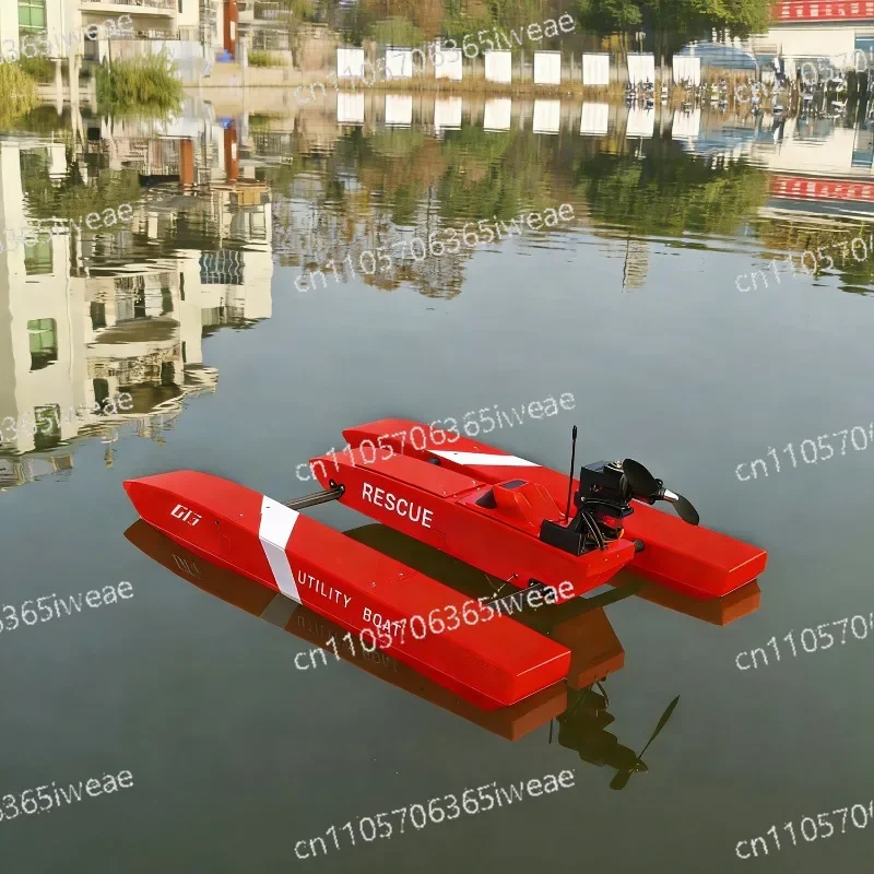 with Water-cooled ESC RC Schiffe Model Ship  RC Ships 70cm Control Boat Wind-powered Rescue Remote