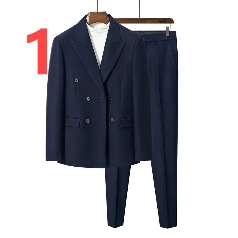 

ZPMN122 Men's casual suit Korean style slim fit small suit work light business jacket groomsmen clothing wedding dress