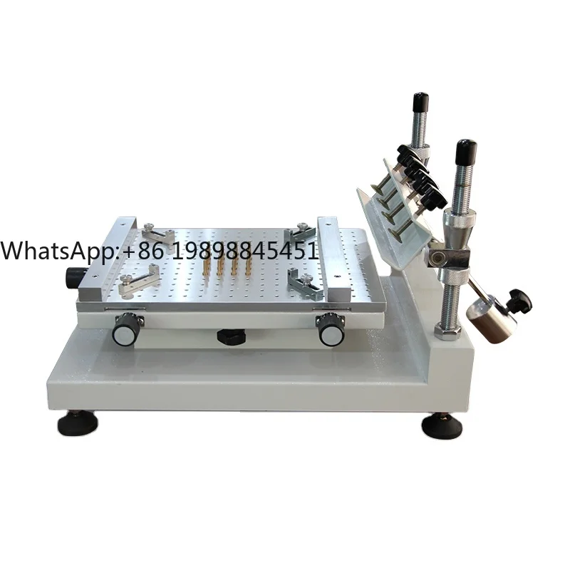 

3040H High Precision Manual Solder Paste Stencil Printer 250X400mm Small Pcb Solder Paste Printer For Smt Printing