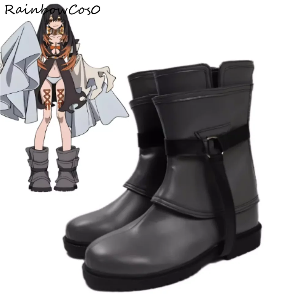 

Amo Empool Gachiakuta Обувь для косплея Сапоги Игра Аниме Хэллоуин Рождество RainbowCos0 W5498