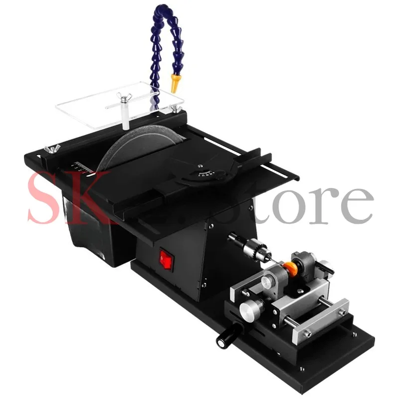 2026 220V 1850W Jade Wood Amber Wax grinding and cutting machine table grinding engraving machine table saw polishing machine