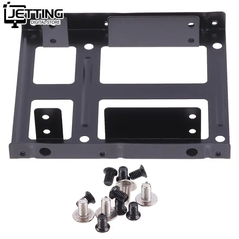 Dual Desktop SSD Mounting Bracket  2.5 To 3.5 inch Hard Disk Bracket Hard Drive Internal Adapter Mounting Kit Bracket