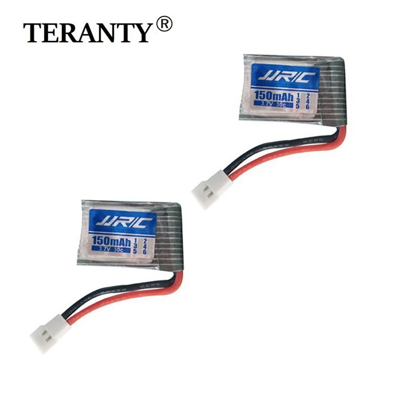 3.7V 150Mah For JJrc H2 H8 H48 U207 Rc Quadclaptar Spare Parts 3.7 V 150 Mah Lipo Battery H8 Drone Toy Helicopter Battery