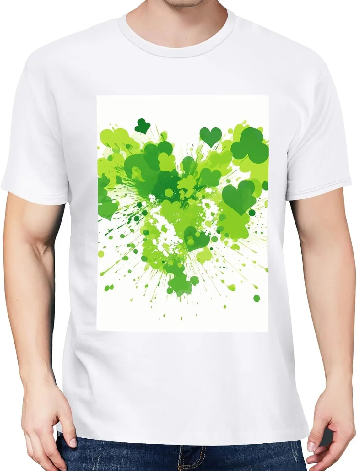 T-Shirt Casual Short Sleeved T Shirt Unisex Tee