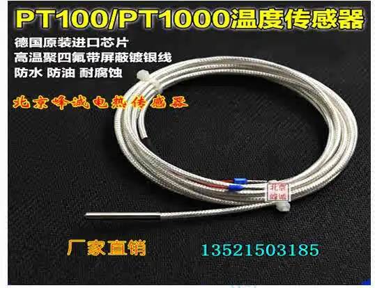 WZP-PT100 Platinum RTD Temperature Sensor Germany Heraeus PT100/PT1000 Platinum Resistance Chip