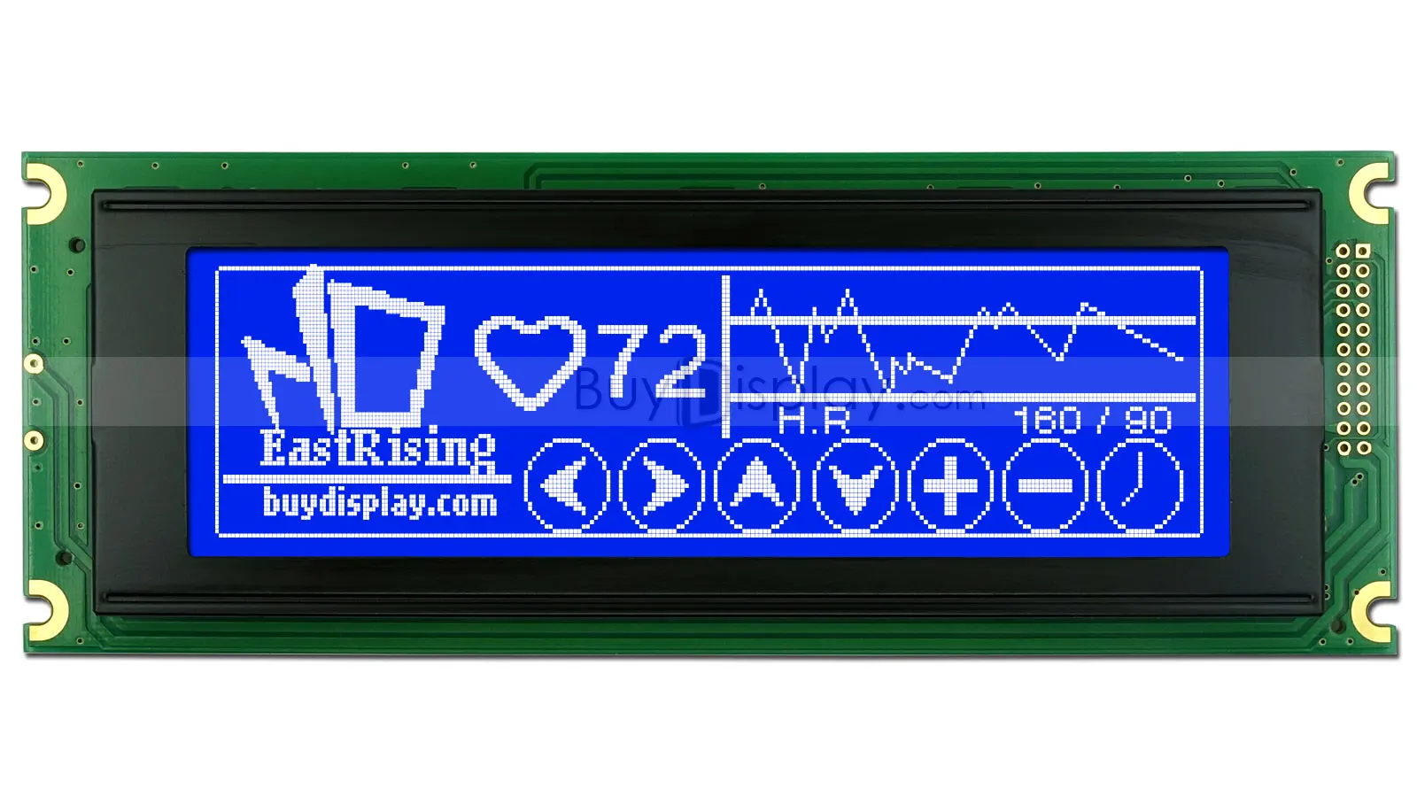 Синий дисплей Arduino 240x64 T6963, модуль ЖК-контроллера, совместимый с RA6963 Синий дисплей Arduino 240x64 T6963, модуль ЖК-контроллера, совместимый с RA6963