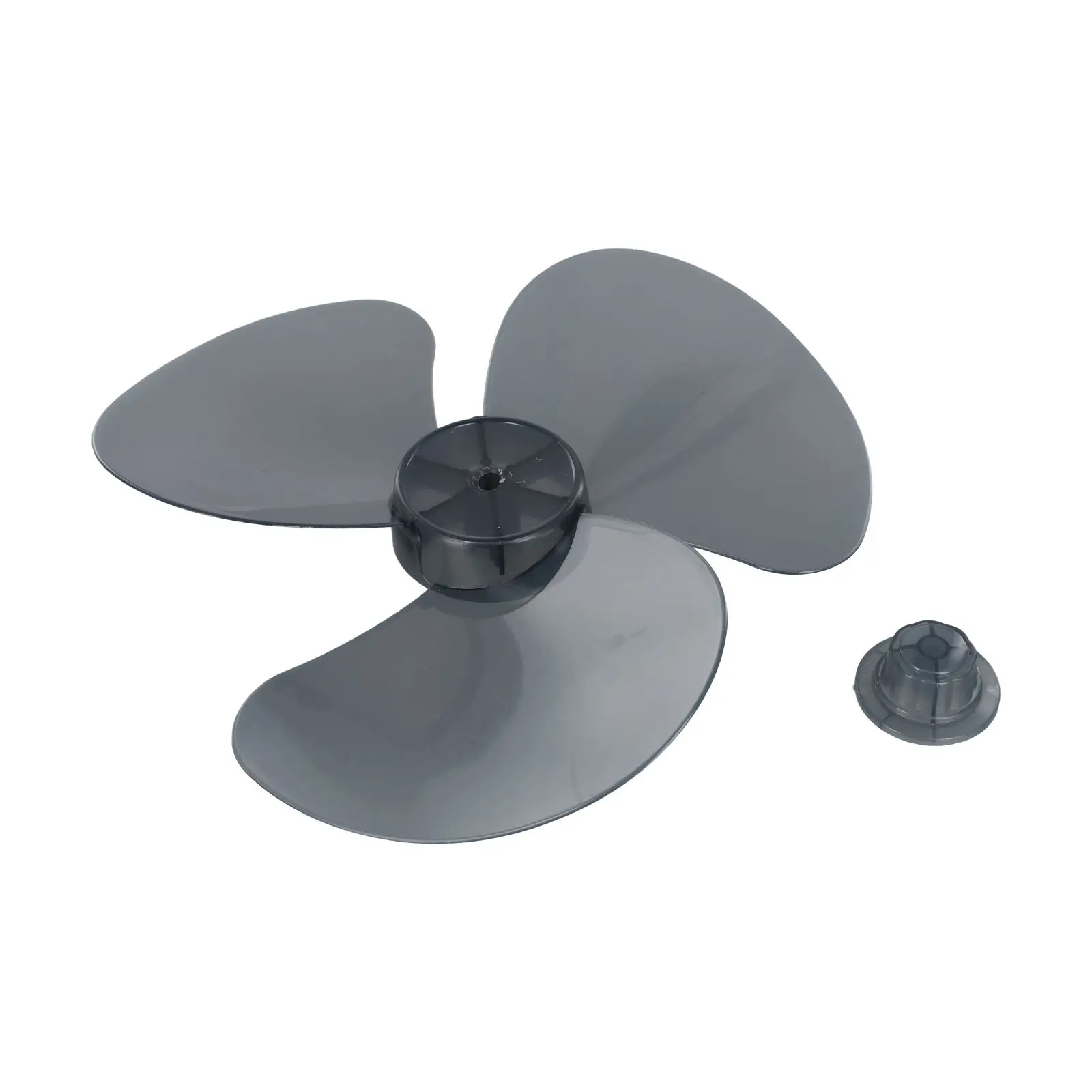 

12\\\\\\\" Plastic Fan Blade Transparent White 1pcs Radius 14cm Standing Pedestal Floor Wall Transparent Black Practical