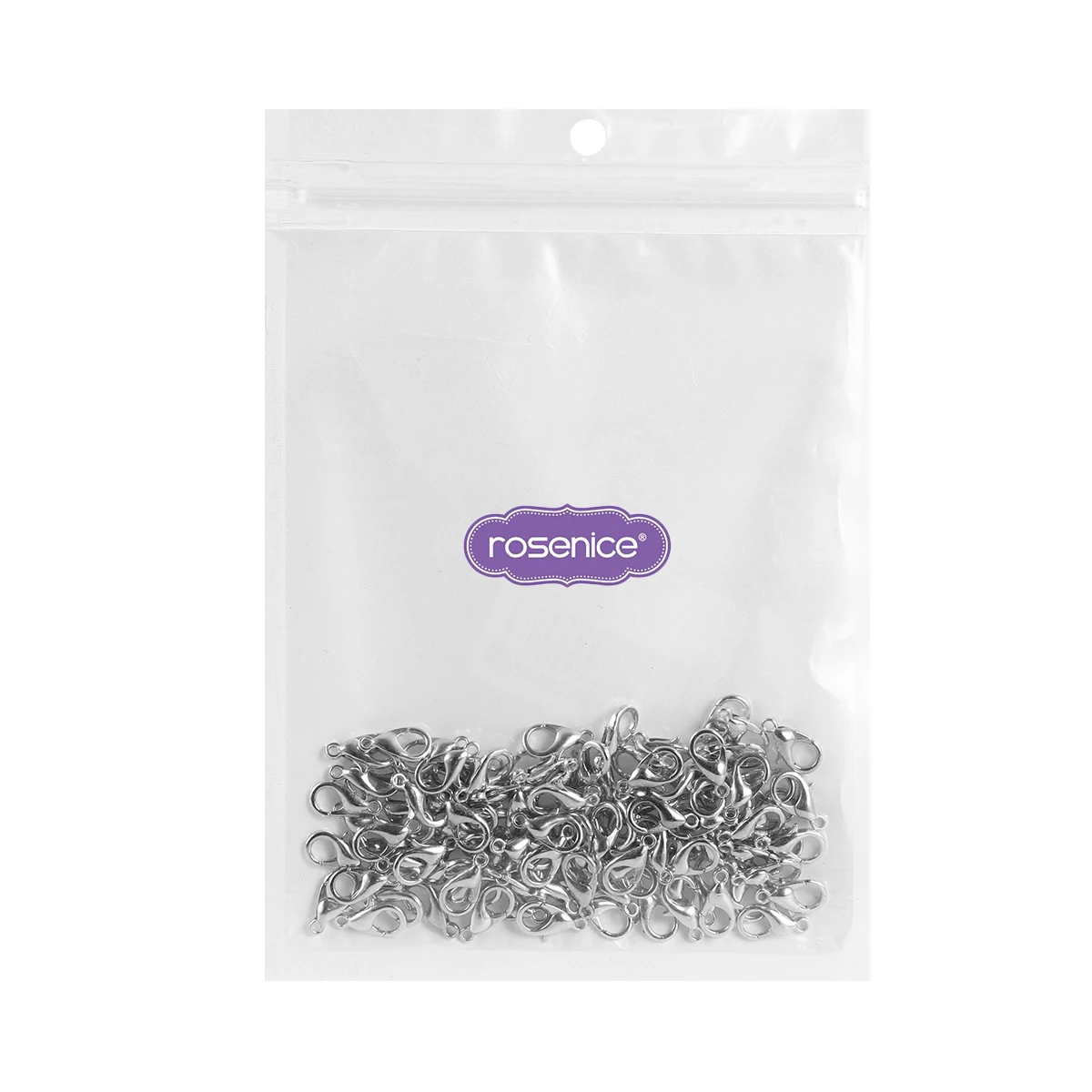 

100Pcs Zinc Alloy Lobster Clasps Curved DIY Jewelry Making Supplies Easy Closure Necklace Bracelet Repair Lobster Clasp