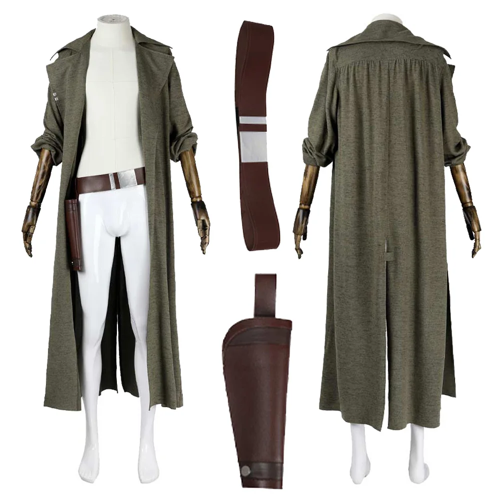 

ND-5 Adult Costume Movie Space Battle Male Fantasia Coat Belt Disguise Clothes Fantasia Roleplay Outfits Halloween Carnival Suit