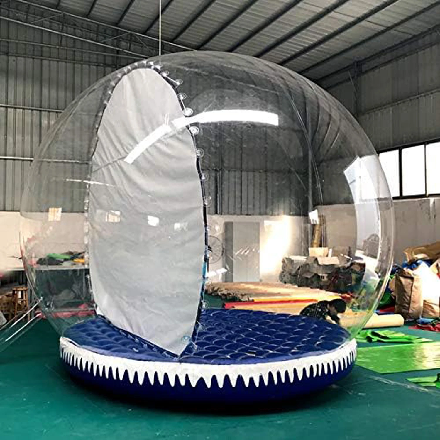 Globo de nieve inflable de Pvc para decoración al aire libre, gran oferta, 2024