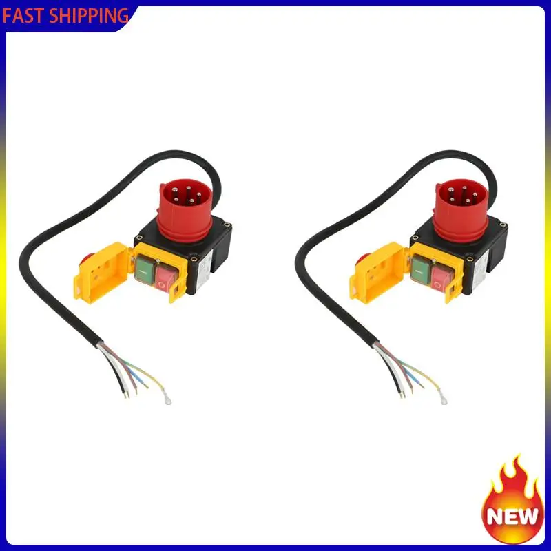 

Especial 2X KOA7 Device Switch Machine Switch 380/400V 3 Phases With Cable And Phase Inverter Including Combined