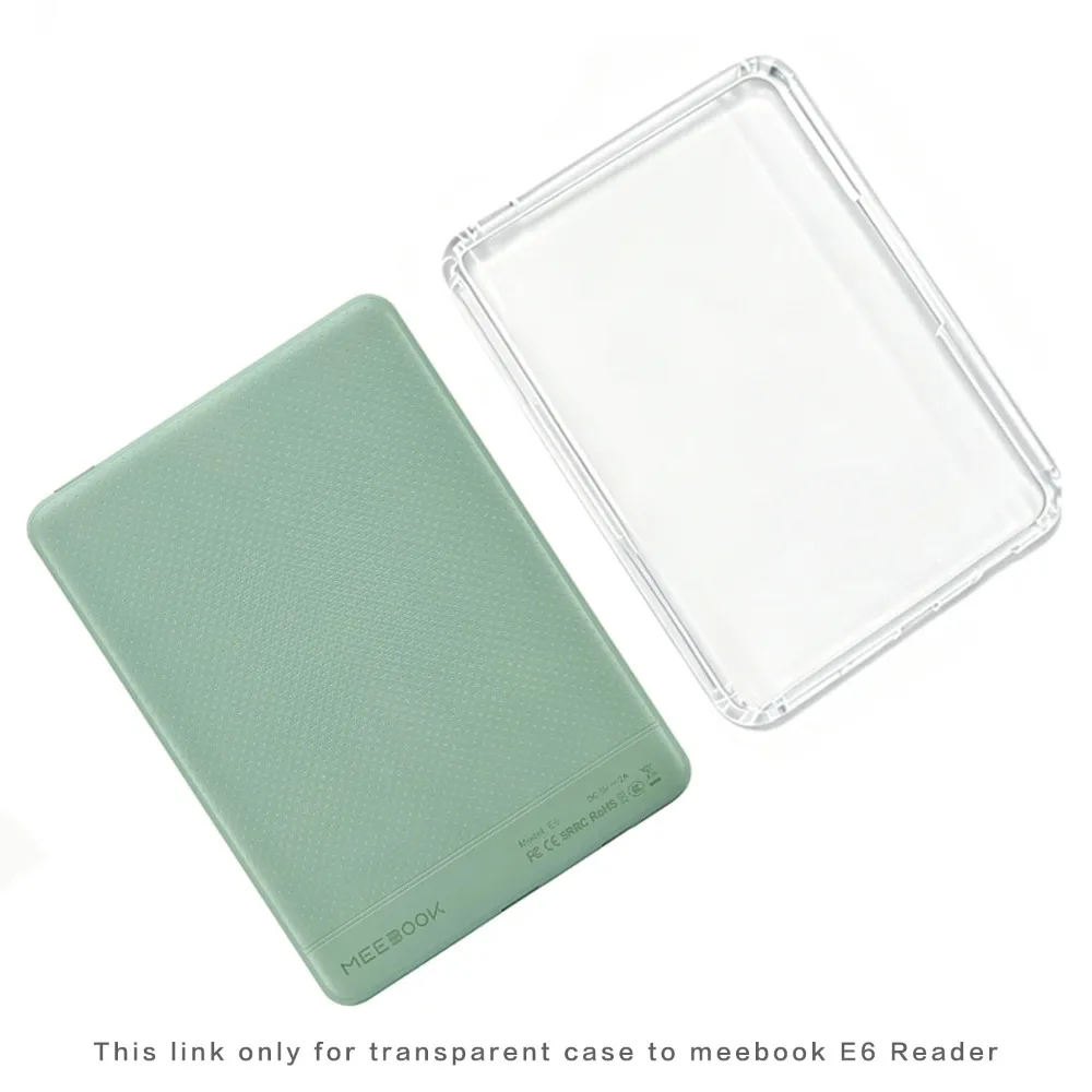 Für MeeBook E6 Hülle 6" Transparente Airbags Weiche Silikon-TPU-Schutzhülle Stoßfestes Zubehör für MeeBook E6 6-Zoll-Tablet-Cover – Detail 1