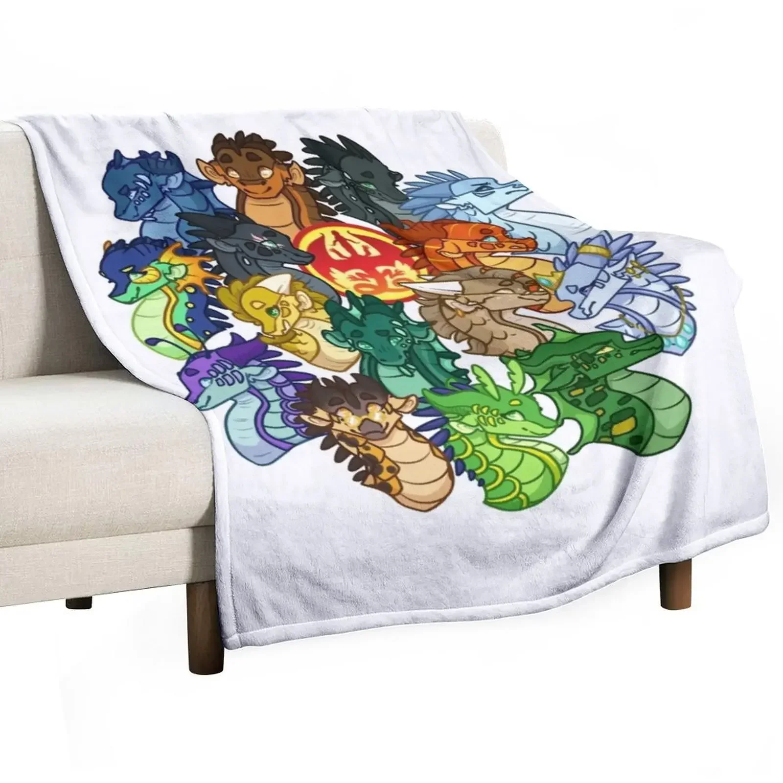 

Wings of Fire Throw Blanket Beach warm winter Heavy Blankets