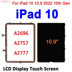 Оригинальный ЖК-дисплей 10,9 дюйма для iPad 10 10,9 2022 A2696 A2757 A2777, ЖК-дисплей 10-го поколения, деталь для замены