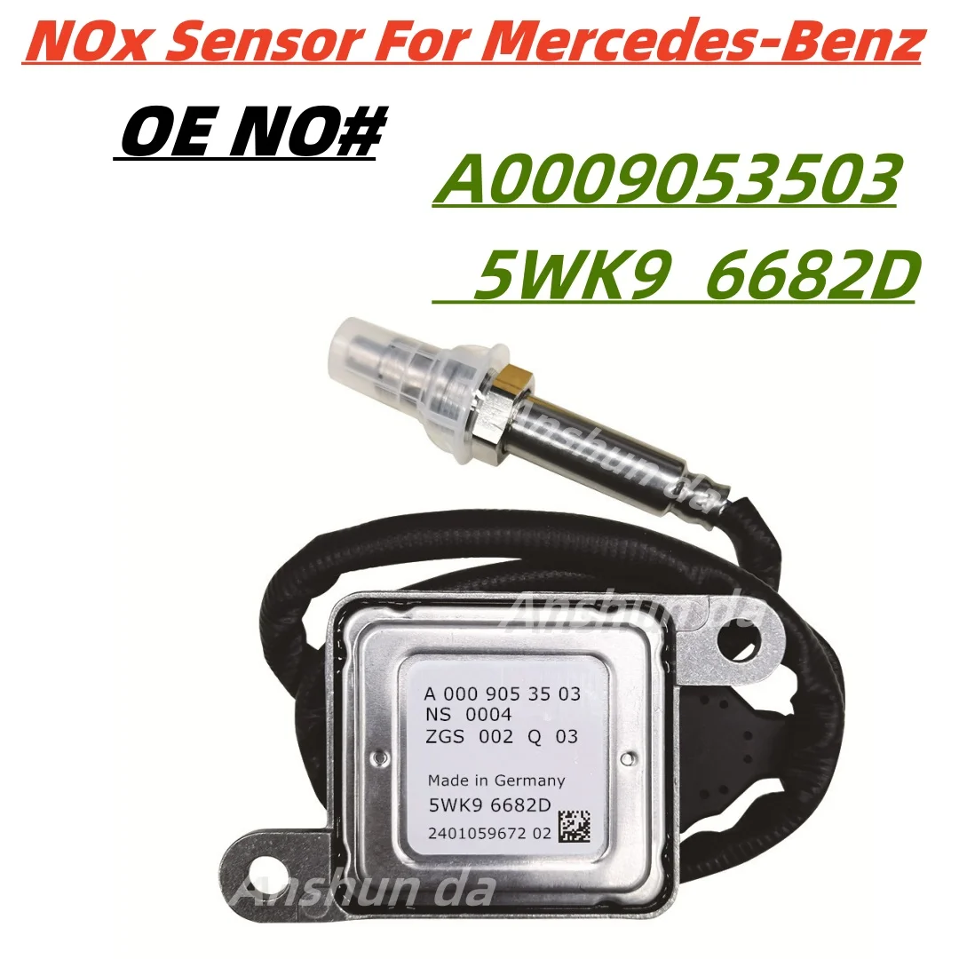 A0009053503  5WK96682D  Original New Nitrogen Oxygen NOx Sensor  For Mercedes-Benz Sprinter 2500 3500 E250 GLK250