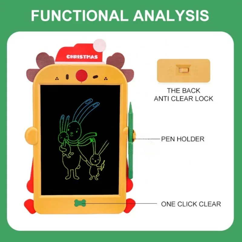 8.5 Inch New LCD Writing Tablet Drawing Board Kids Graffiti Sketchpad Toys Handwriting Blackboard Magic Drawing Board Toy Gift