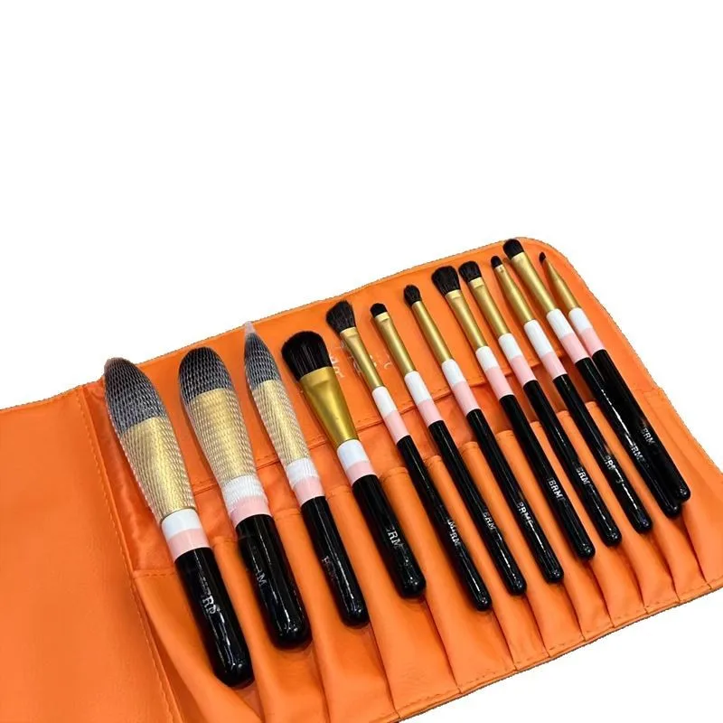 Carriage Twelve-piece Makeup Brush Set Wool Manufacturing Gift Box Packaging Home Office Gift Box Women