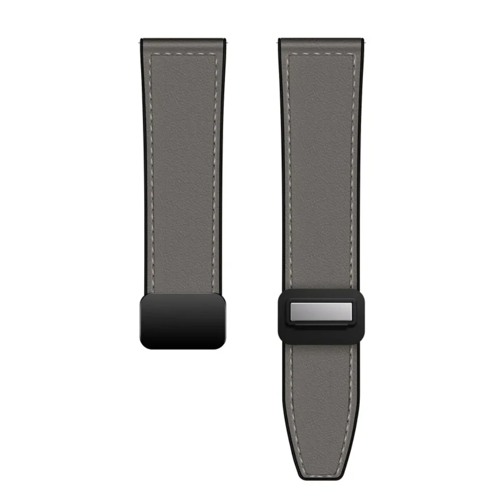 20 مللي متر 22 مللي متر سيليكون + حزام من الجلد ل CMF 3-2-1 برو كوروس بيس Pro-3-2 APEX 4 42 مللي متر شريط مغناطيسي Suunto عمودي 2-1 سباق 2 S تشغيل