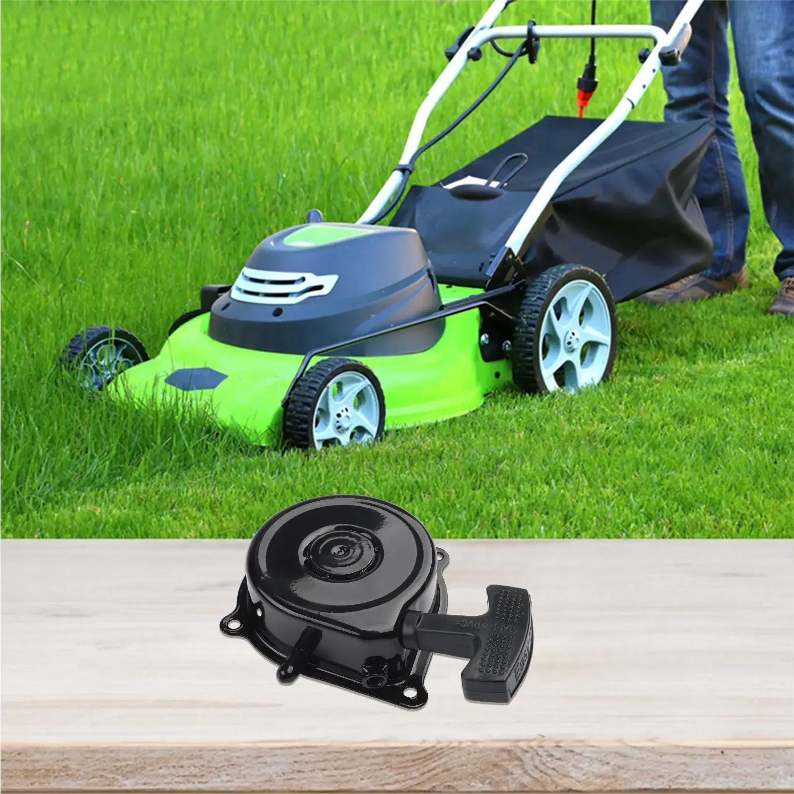 

Запасной стартер для Suzuki LT50 Quadrunner 50 2x4, прочный алюминиевый сплав, простая установка, для моделей 1983-1987 годов.