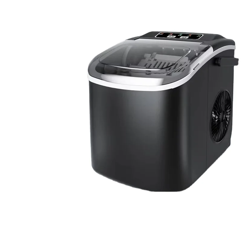 110V 220V Mini Automatic 15KG Ice Machine Household Portable Electric 1.2L Outdoor Use Quick 6-12 Minutes Ice Making Low Noise