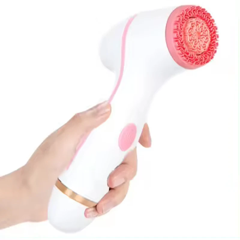 Factory Price Beauty Products Easy Use Portable Silicone Facial Cleansing Brush for Face Deep Cleaning