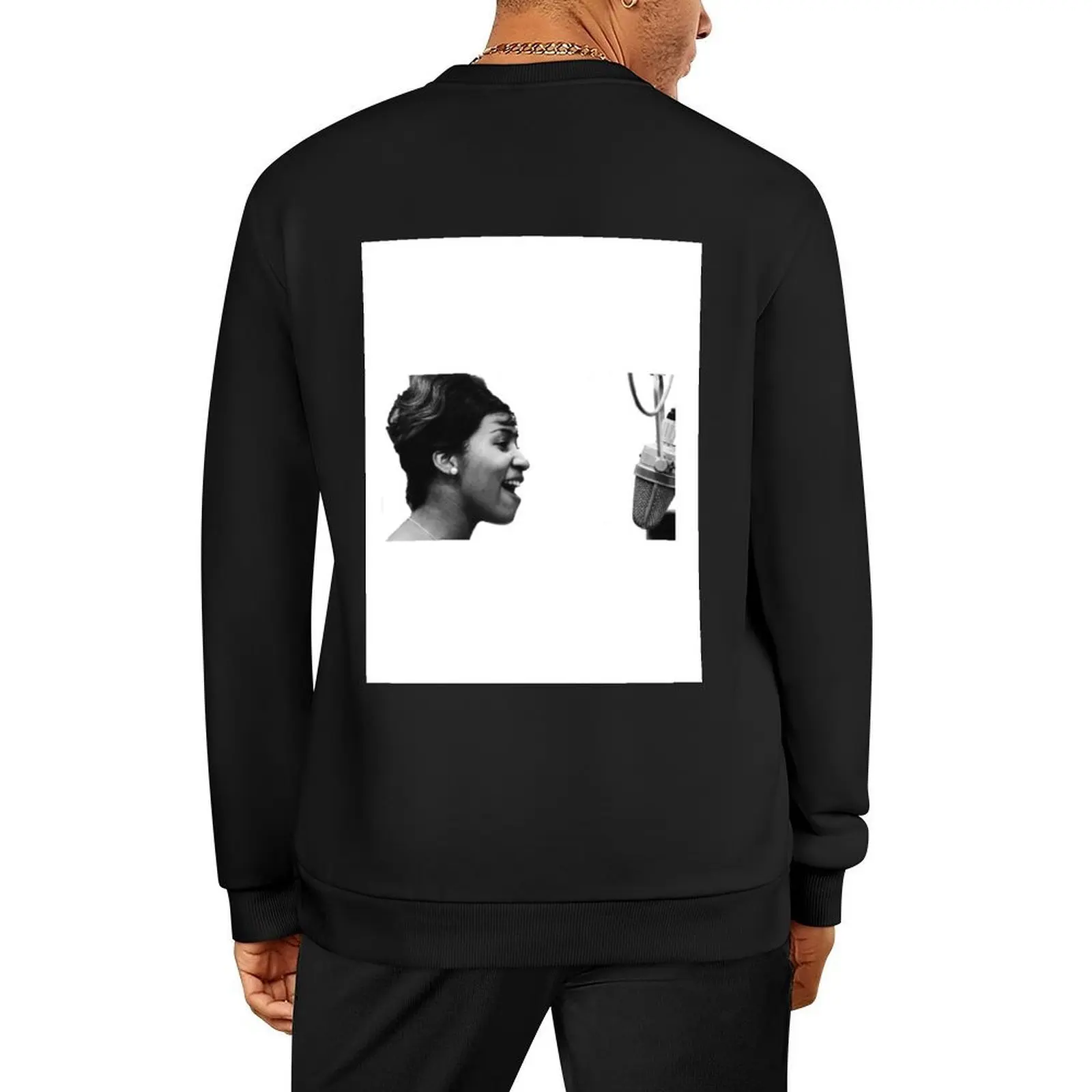 

Aretha Franklin Pullover graphic t shirts men men's winter sweater anime clothing clothes for men new sweatshirt