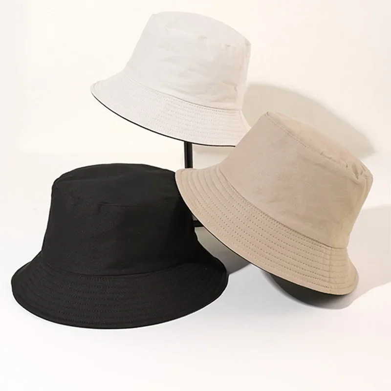 1pc Solid Color Large Brim Sunshade Fisherman Hat - Lightweight, Buckle Closure, Polyester Bucket Hat for Outdoor Travel
