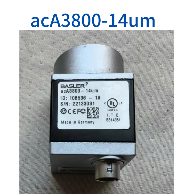 Second hand, industrial camera, acA3800-14um，  tested OK, fully functional, fast delivery