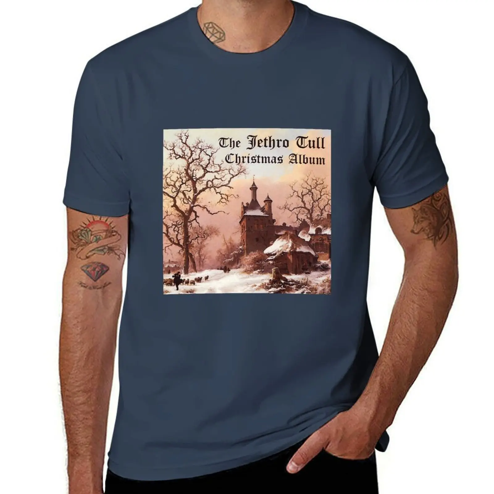 

Jethro Tull Poster Art XRT T-Shirt Big Size Crew Neck T-Shirt