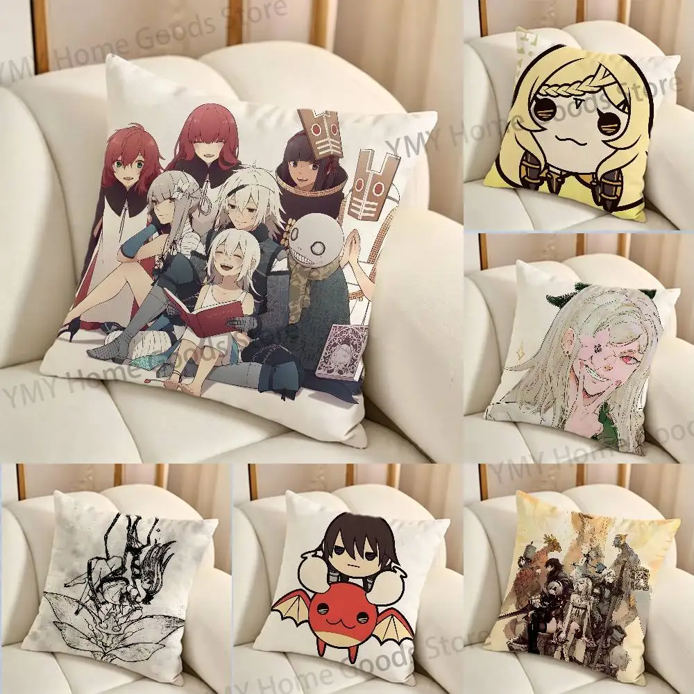 Zero Mikhail Accord D-Drakengard 3 Gifts PillowCase Sofa Cushion Cover Suitable For Home Bedroom Room custom Decor