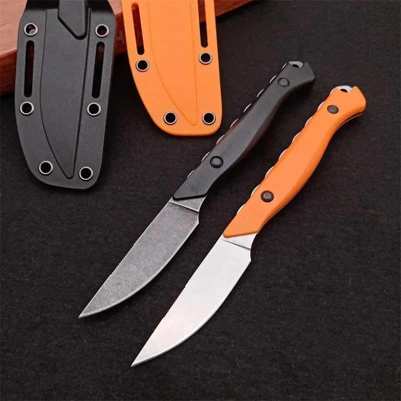 15700 Mini Fixed Blade Hunting Knife CPM-154 Outdoor Survival Tactical Knives Multifunction Rescue Gear Tools Boltaron Sheath