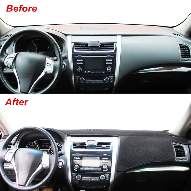 

Car Styling For Nissan Altima Teana L33 2013 2014-2016 2017 2018 Dashboard Cover Mat Dash Instrument Sunshade Protect Carpet Rug