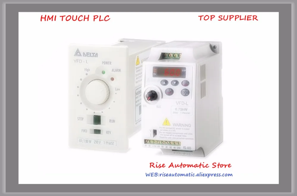 

VFD-L Inverter AC 1 Phase 220V 40W 0.28A 120Hz New VFD40WL21A