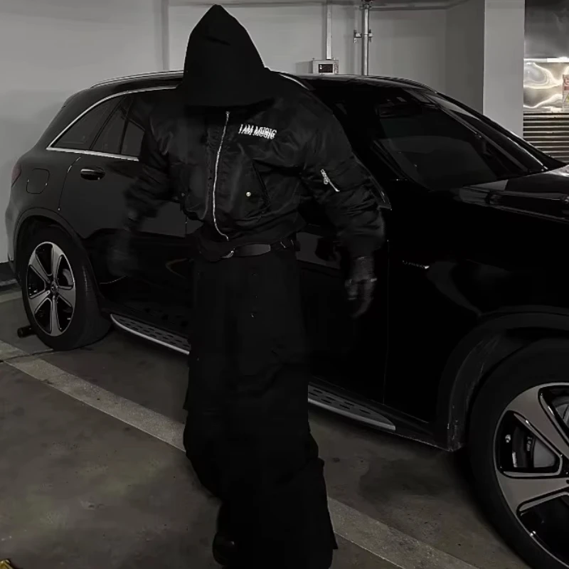 NIGO Men's Retro Short Embroidered Cotton High Street Hip Hop Dark Hoodie Autumn And Winter Jacket #NGTOP11519