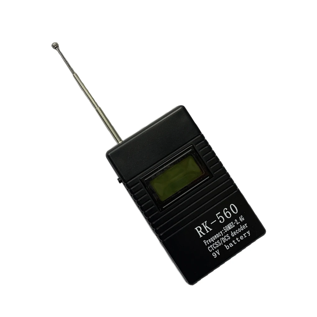 50MHz-2.4Ghz Frequency Meter Counter Radio Transceivers Handheld Digital Smooth Measuring Equipment with Screen Accessory