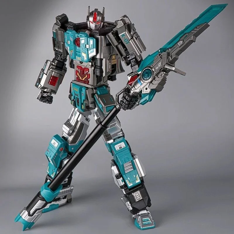 Judgement Decider Barrett Transforming Robot Model King Kong Sky Cannon Soft Dart Launcher Toy Gun Boy