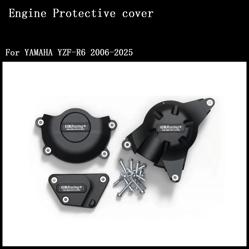 

R6 2006-2025 Motorcycles Engine Cover For Yamaha YZF R6 2006-2025 secondary enginecover set Protection For GB Racing