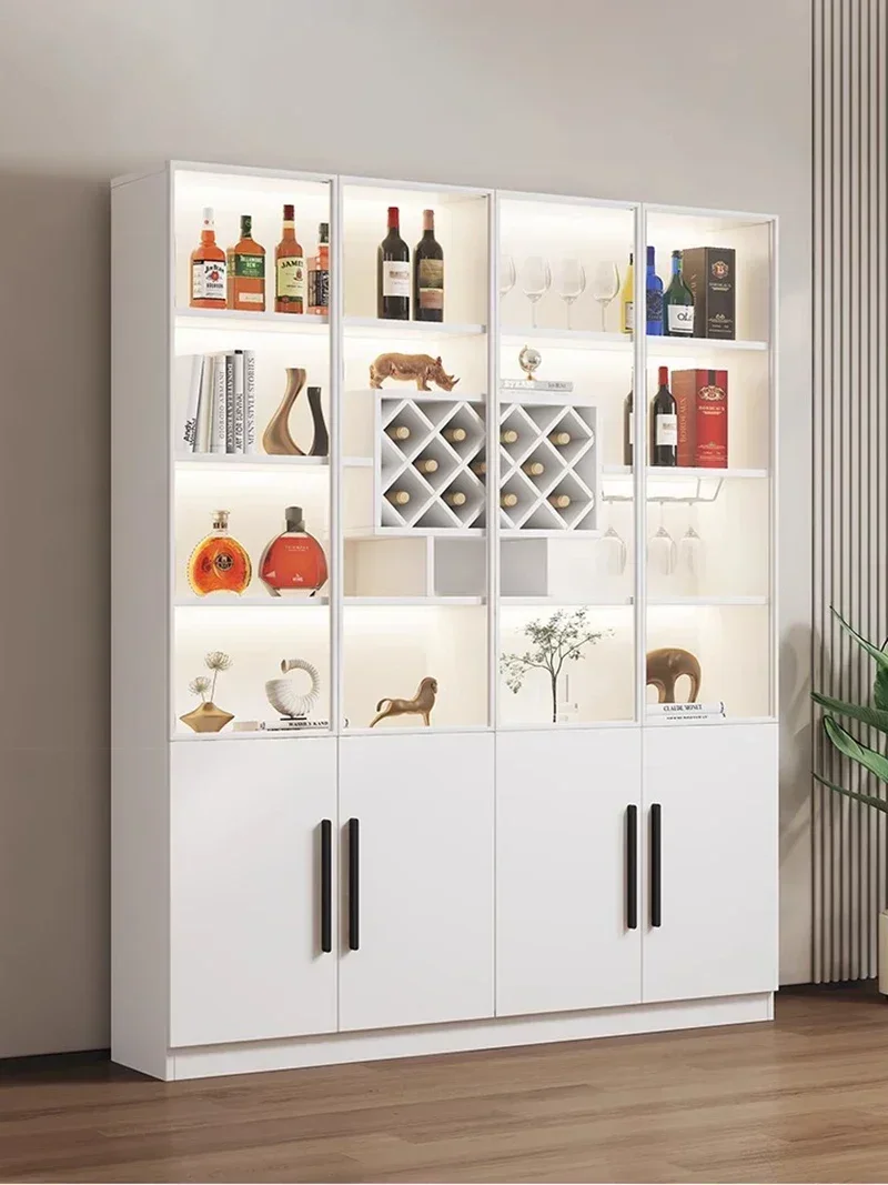 หรูหราจอแสดงผลไวน์ตู้บาร์ชั้นวางบาร์ตู้ Gabinete Gamer ไวน์ตู้รุ่นจอแสดงผล Vitrina เฟอร์นิเจอร์โรงแรม