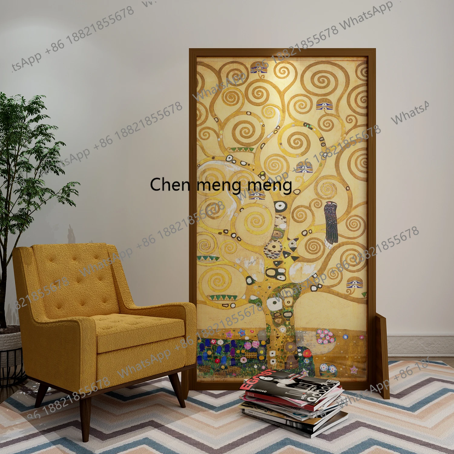 

Solid wood screen partition entrance hotel living room bedroom office mobile home screen