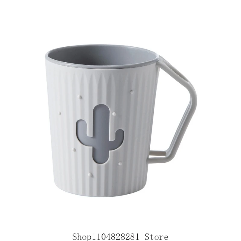 الحمام البهلوانات الصبار غسول الفم كوب البلاستيك الأسنان القدح للمنزل كوب ماء المنزل السفر حامل فرشاة الأسنان بسيط