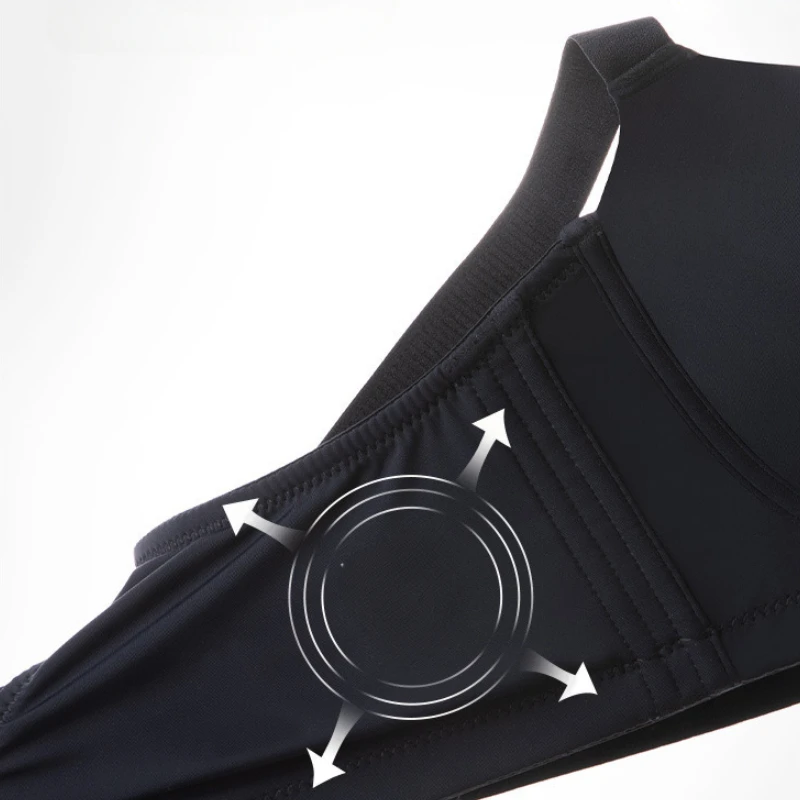 حمالة صدر مثيرة مريحة، مجموعة صدر رياضية مضادة للترهل، مقاس كبير، ملابس داخلية بدون خياطة للنساء