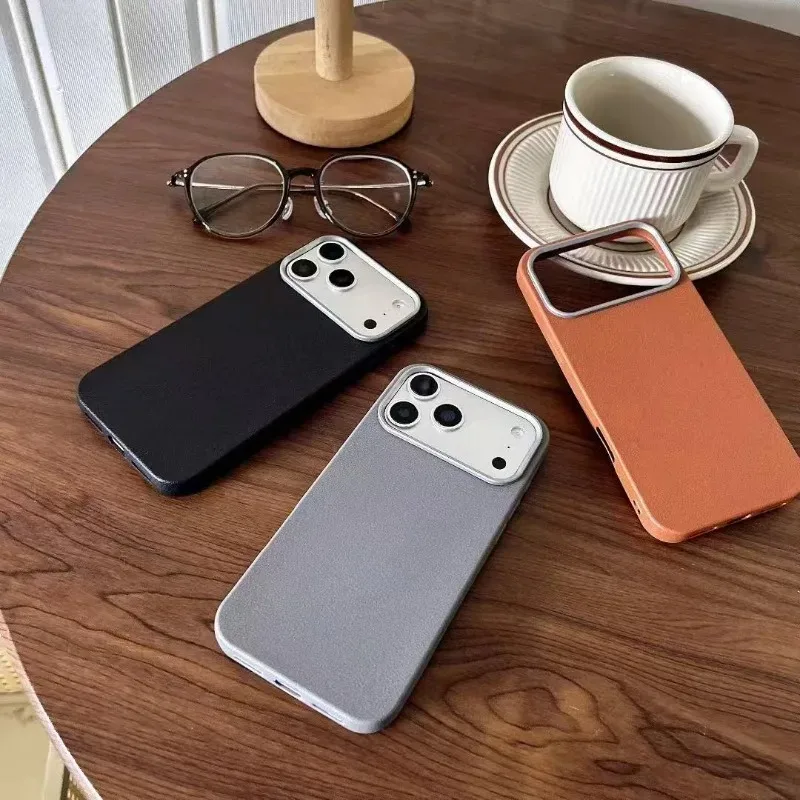 Hot Sale PU Leather Phone Case For Samsung Galaxy A55 A35 A25 A54 A34 A24 A73 A53 A33 A23 M13 M23 F23 5G 4G Business Soft Cover