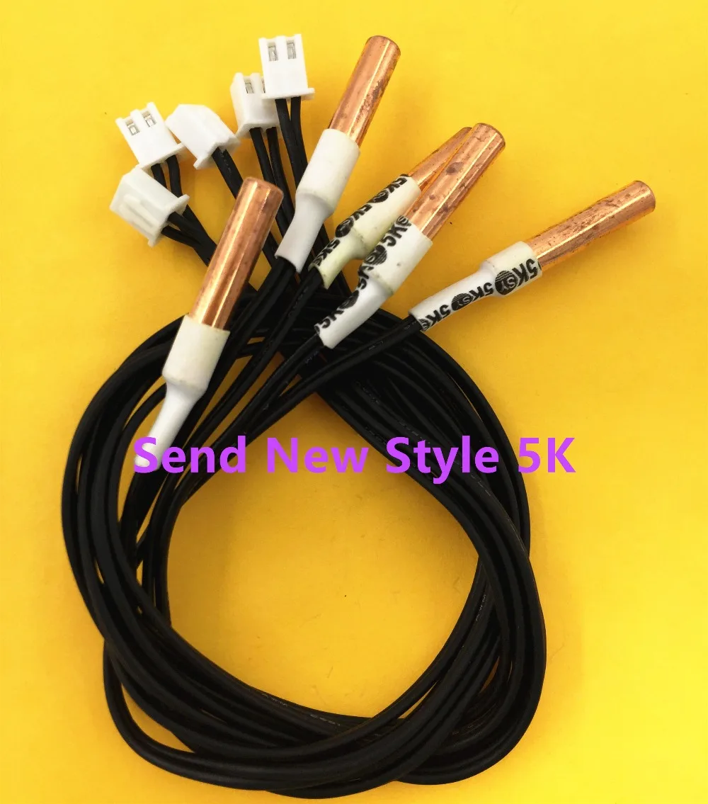 Трубка Датчик температуры Датчик термоголовочный 5к металл Медная головка